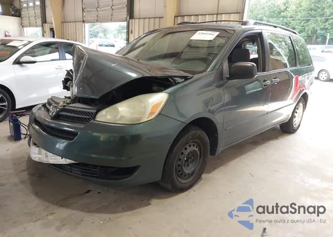 2004 Toyota Sienna Ce из США, поврежденный, VIN 5TDZA23C74S189741